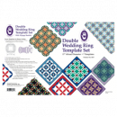 Double Wedding Ring Template Set by Marti Michell